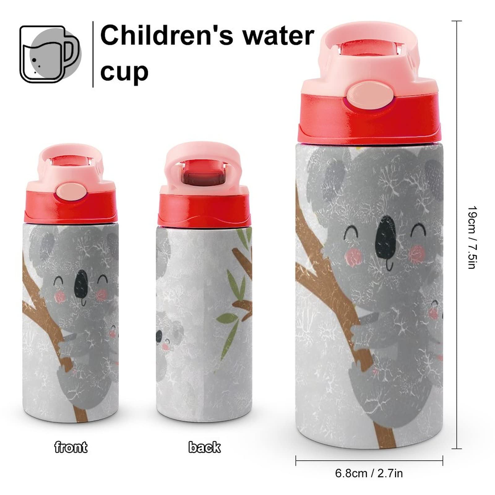 Amazon | 水筒 かわいいコアラ 魔法瓶 真空断熱 保温保冷 ウォーター